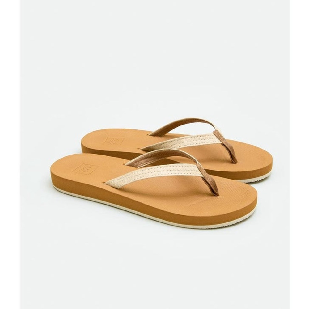 NWT Rip Curl Women's Southside Eco Brown & Tan Sandal size 6